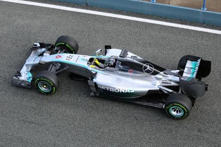 Nico Rosberg - Mercedes - Formel 1 - Test - Jerez - 29. Januar 2014