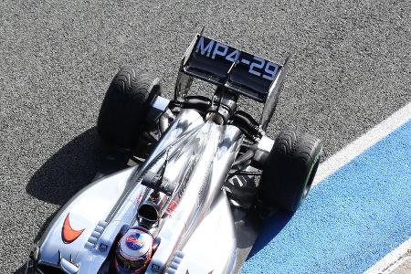 Jenson Button - Formel 1 - Test - Jerez - 29. Januar 2014