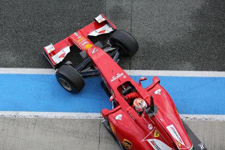 Kimi Räikkönen - Ferrari - Jerez - Formel 1 - Test - 29. Januar 2014