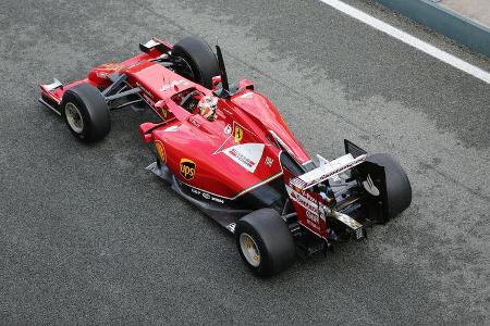 Kimi Räikkönen - Ferrari - Jerez - Formel 1 - Test - 29. Januar 2014