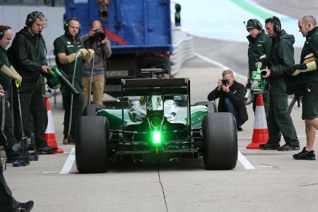 Marcus Ericsson - Caterham - Formel 1 - Test - Jerez - 29. Januar 2014