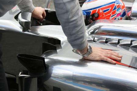 Jenson Button - McLaren - Formel 1 - Test - Jerez - 29. Januar 2014