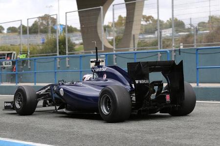 Valtteri Bottas - Williams - Formel 1 - Test - Jerez - 29. Januar 2014