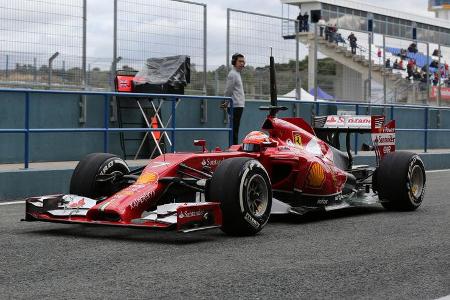 Kimi Räikkönen - Ferrari - Formel 1 - Test - Jerez - 29. Januar 2014