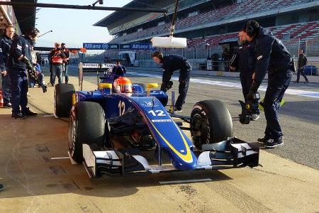 Felipe Nasr - Sauber - Formel 1-Test - Barcelona - 19. Februar 2015