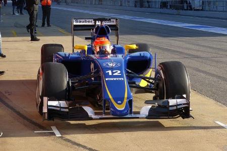 Felipe Nasr - Sauber - Formel 1-Test - Barcelona - 19. Februar 2015