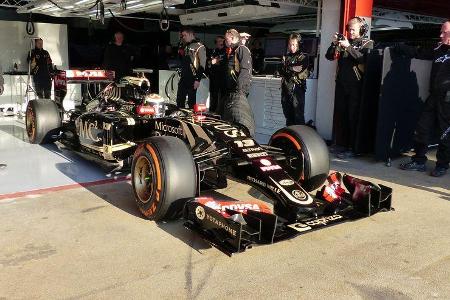 Pastor Maldonado - Lotus - Formel 1-Test - Barcelona - 19. Februar 2015