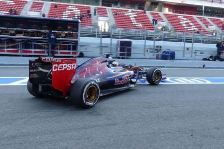 Max Verstappen - Toro Rosso - Formel 1-Test - Barcelona - 19. Februar 2015