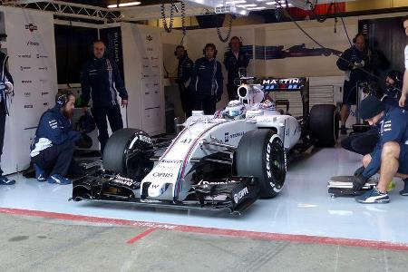 Susie Wolff - Williams - Formel 1-Test - Barcelona - 19. Februar 2015