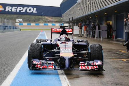 Daniil Kvyat - Toro Rosso - Formel 1 - Jerez - Test - 31. Januar 2014