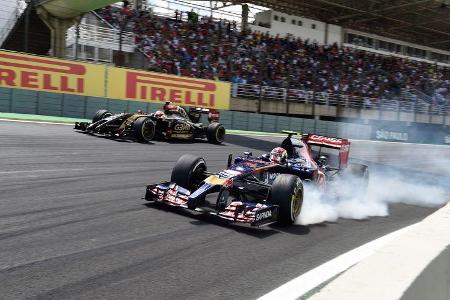 Formel 1 - Saison 2014 - GP Brasilien - Kvyat - Toro Rosso