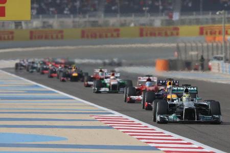 Mercedes GP Bahrain 2013