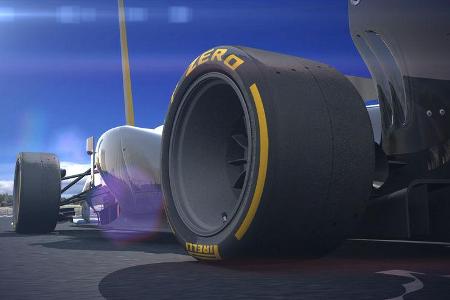Pirelli - 18 Zoll Formel 1 Reifen - 2014