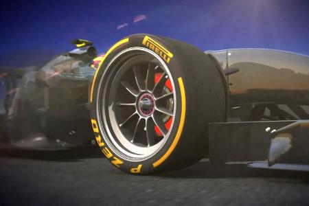 Pirelli - 18 Zoll Formel 1 Reifen - 2014