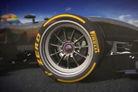 Pirelli - 18 Zoll Formel 1 Reifen - 2014