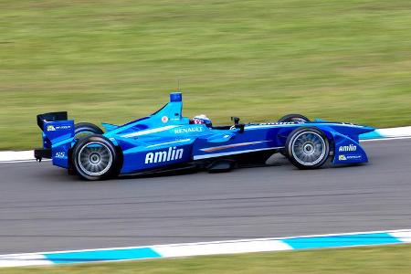 Katherine Legge - Formel E-Test - Donington - 07/2014
