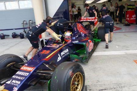 Jean-Eric Vergne - Toro Rosso - Formel 1 - Test - Bahrain - 28. Februar 2014