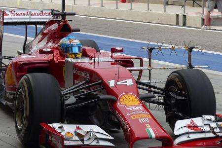 Fernando Alonso - Ferrari - Formel 1 - Test - Bahrain - 28. Februar 2014