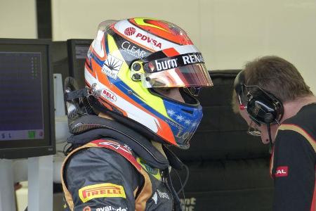 Pastor Maldonado - Lotus - Formel 1 - Test - Bahrain - 28. Februar 2014