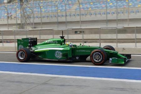 Marcus Ericsson - Caterham - Formel 1 - Test - Bahrain - 28. Februar 2014