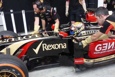 Pastor Maldonado - Lotus - Formel 1 - Test - Bahrain - 28. Februar 2014
