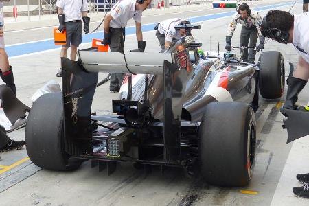 Esteban Gutierrez - Sauber - Formel 1 - Test - Bahrain - 28. Februar 2014