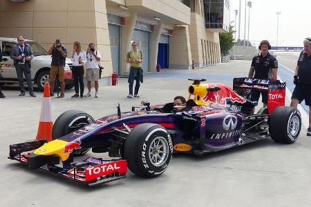Red Bull - Formel 1 - Test - Bahrain - 28. Februar 2014