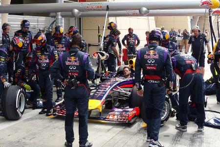 Red Bull - Formel 1 - Test - Bahrain - 28. Februar 2014