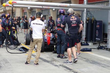 Red Bull - Formel 1 - Test - Bahrain - 28. Februar 2014