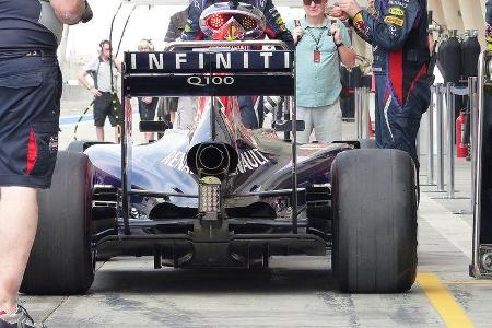 Red Bull - Formel 1 - Test - Bahrain - 28. Februar 2014