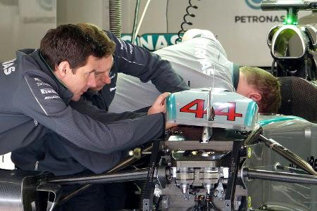 Mercedes - Formel 1 - GP China - Shanghai - 18. April 2014