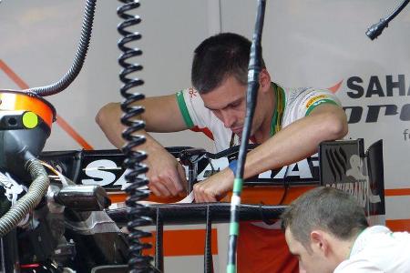 Force India - Formel 1 - GP China - Shanghai - 18. April 2014
