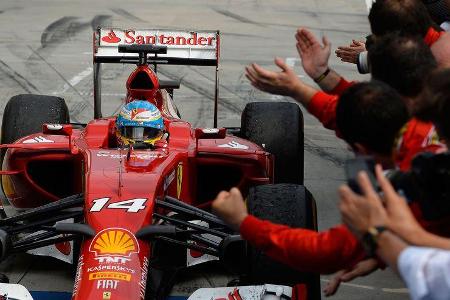 Fernando Alonso - GP Ungarn 2014