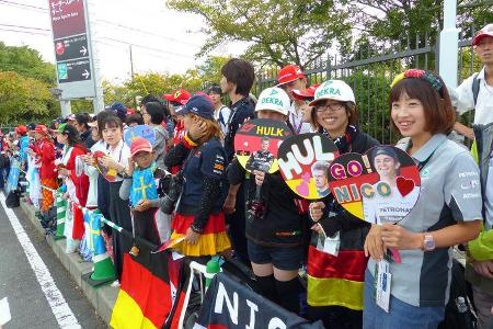 Fans - Formel 1 - GP Japan - Suzuka - 4. Oktober 2014