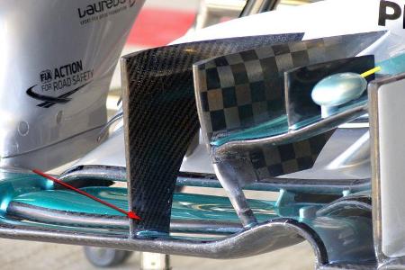 Mercedes - Technik - GP Russland 2014