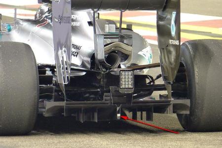 Mercedes - Technik - GP Russland 2014