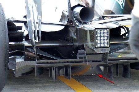 Mercedes - Technik - GP Russland 2014