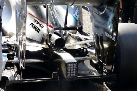 Mercedes - Technik - GP Russland 2014