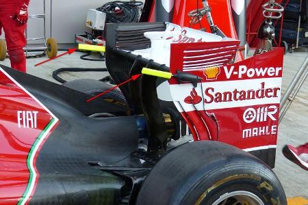 Ferrari - Technik - GP Russland 2014