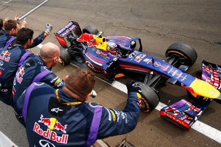 Daniel Ricciardo - Red Bull - Formel 1 - GP Ungarn - 27. Juli 2014