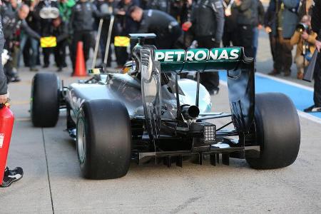 Lewis Hamilton - Mercedes - Formel 1 - Jerez-Test - 28. Januar 2014
