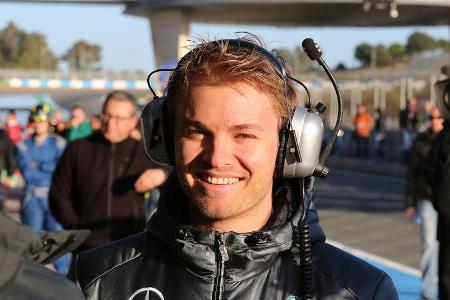 Nico Rosberg - Mercedes - Formel 1 - Jerez-Test - 28. Januar 2014