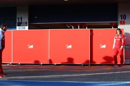 Ferrari - Formel 1 - Jerez-Test - 28. Januar 2014