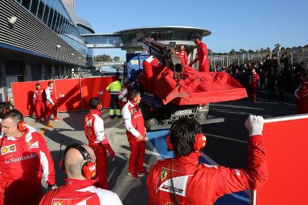 Ferrari - Formel 1 - Jerez-Test - 28. Januar 2014