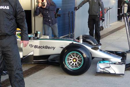 Lewis Hamilton - Mercedes - Formel 1 - Jerez-Test - 28. Januar 2014