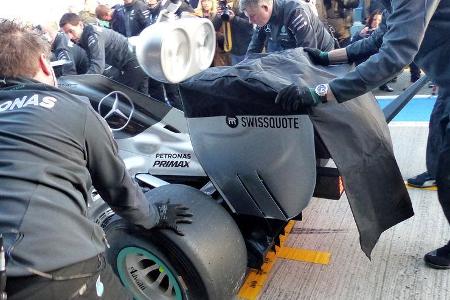 Lewis Hamilton - Mercedes - Formel 1 - Jerez-Test - 28. Januar 2014