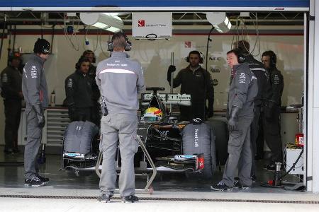 Esteban Gutierrez - Sauber - Formel 1 - Jerez-Test - 28. Januar 2014