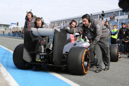 Esteban Gutierrez - Sauber - Formel 1 - Jerez-Test - 28. Januar 2014