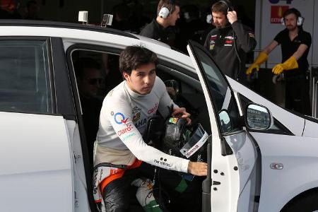 Sergio Perez - Force India - Formel 1 - Jerez-Test - 28. Januar 2014