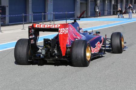 Jean-Eric Vergne - Toro Rosso - Formel 1 - Jerez-Test - 28. Januar 2014